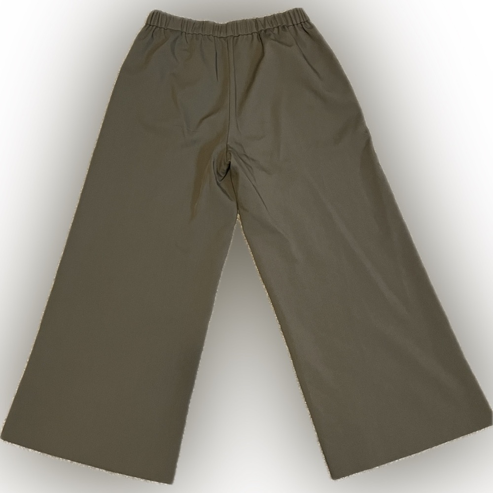 Banana Republic Rowan Wide-Leg Double Twill Crop Pant size 10 - Picture 12 of 13